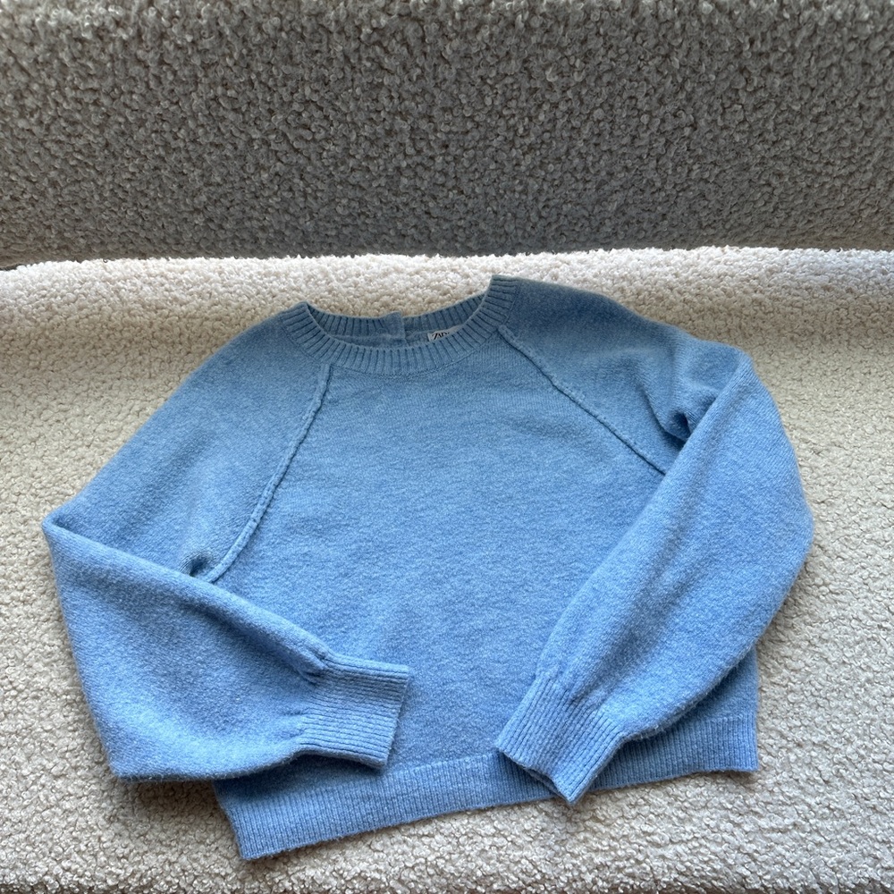Zara Wool Crew Sweater